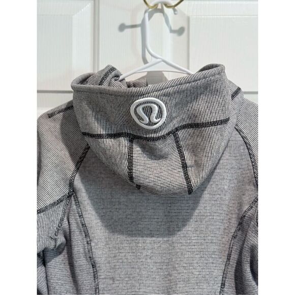 NWOT Lululemon You Are Beautiful Embroidered Full Zip Up Scuba Hoodie Sweatshirt - Picture 12 of 13